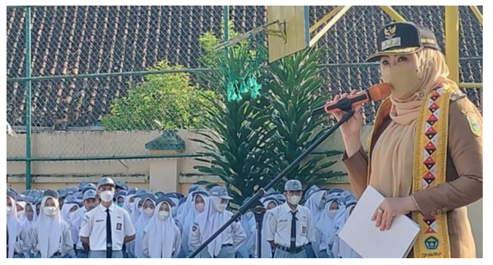 Bupati Tanggamus Menghadiri Serta Menjadi Pembina Upacara Di SMAN 1 ...